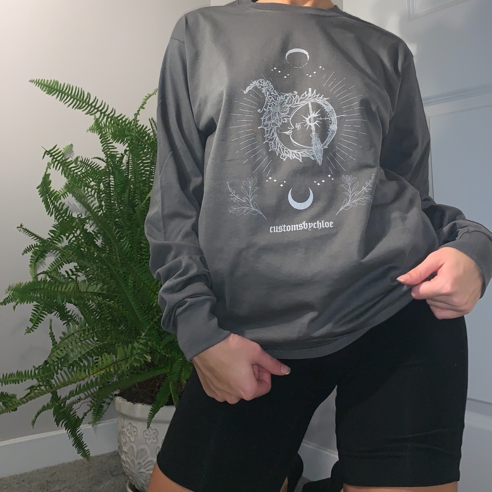 Long sleeve custom tee